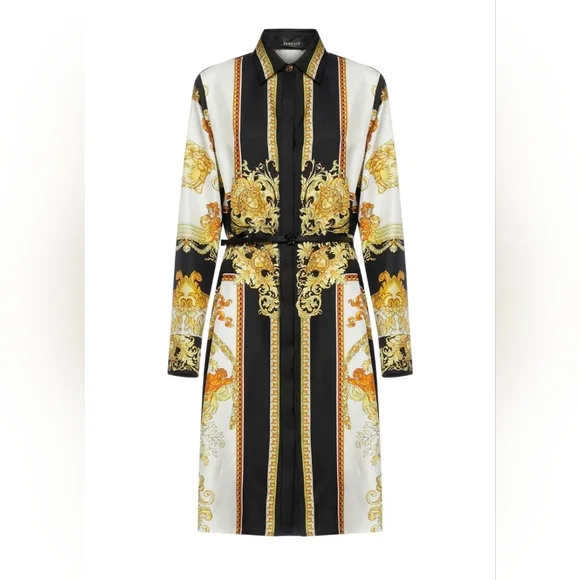 Luxury Cars Robe Chemise Versace Femme Versace Jeans Couture